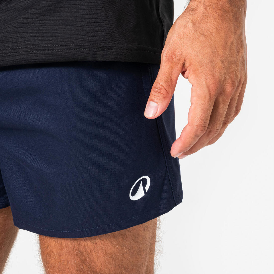 Short rugby adulte avec poches r100