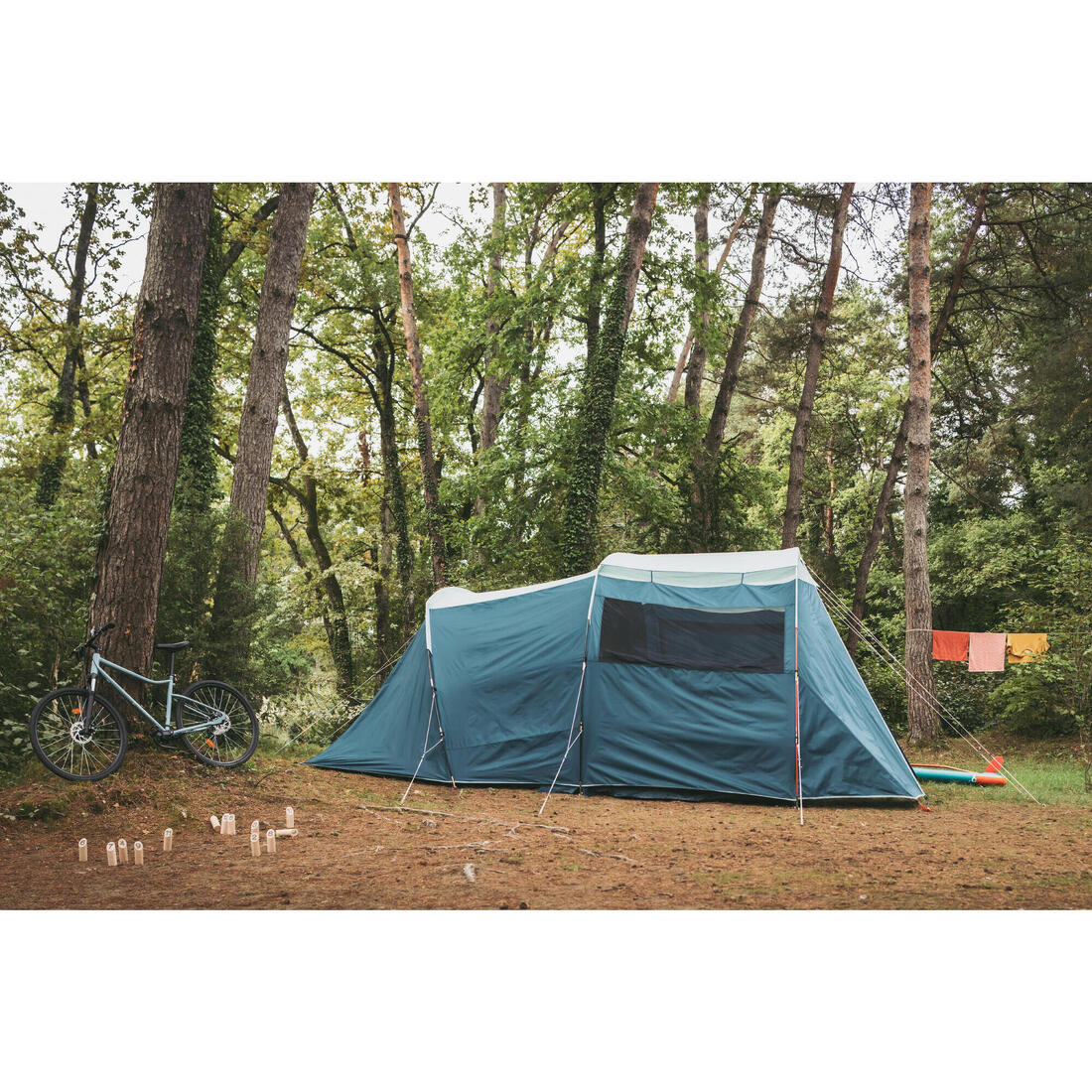 Tente de camping 6 places 3 chambres, Arpenaz 6.3