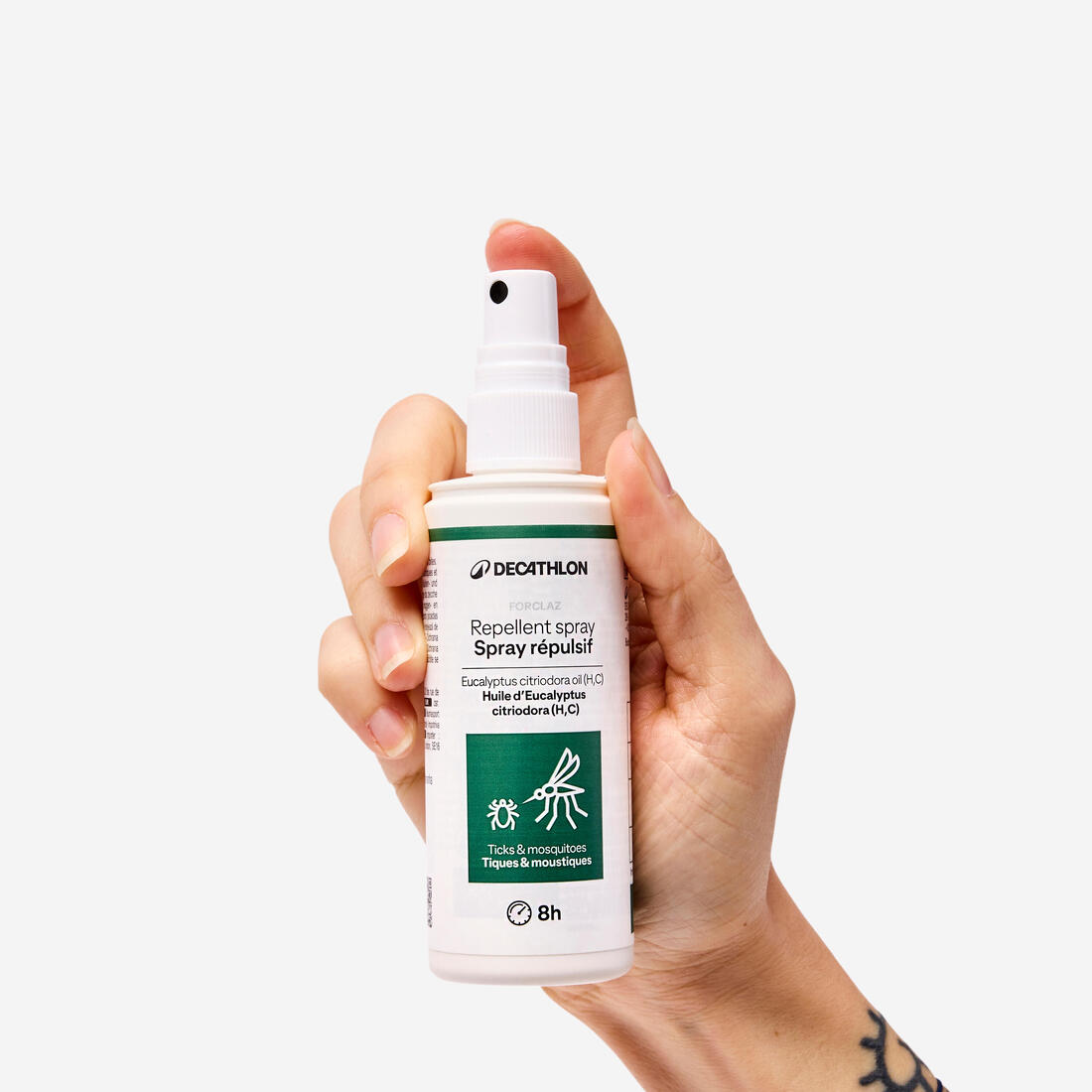 Spray répulsif anti moustique et tique Huile essentielle d'eucalyptus 100ml