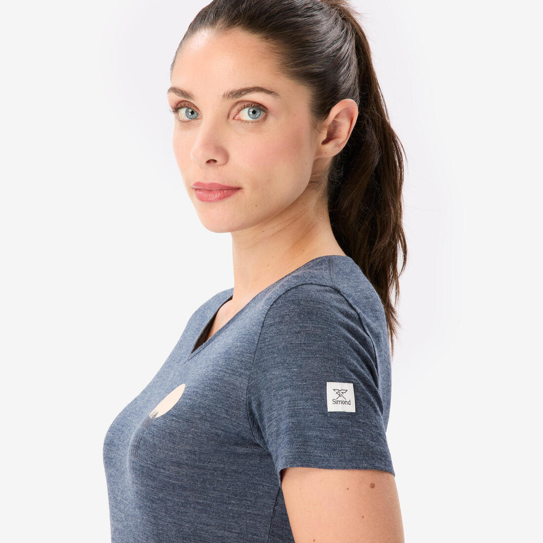 T-shirt manches courtes en laine mérinos femme, Merino Fresh