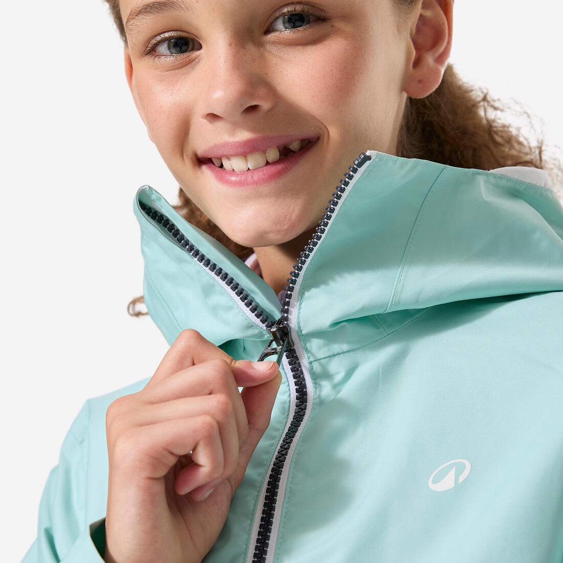 Veste imperméable et coupe vent de voile enfant, 100 navy