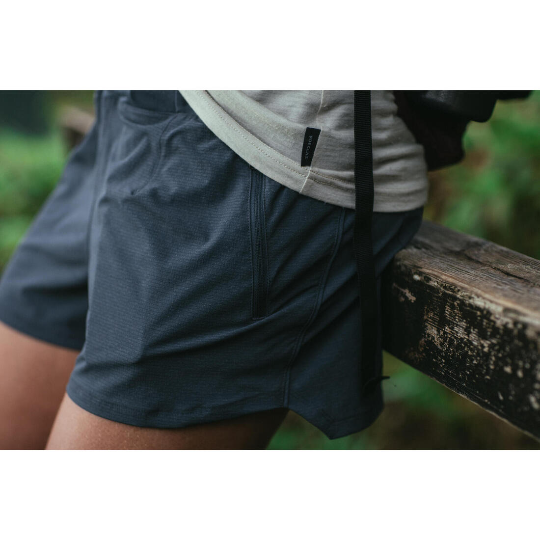 Short court de trekking Femme - TRAVEL 900 bleu