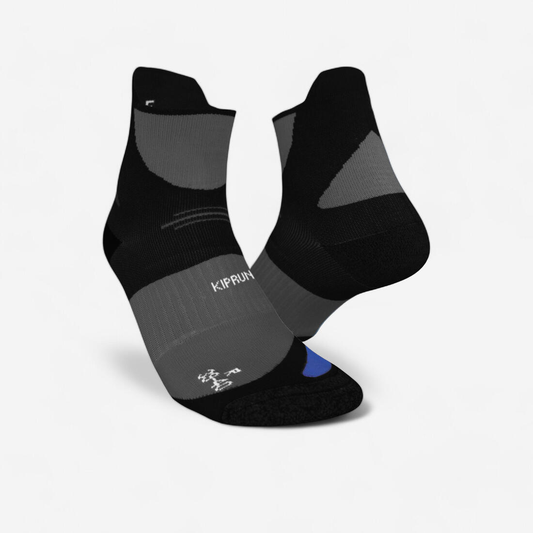 CHAUSSETTES DE RUNNING RUN900 EPAISSES STRAP BLEUES