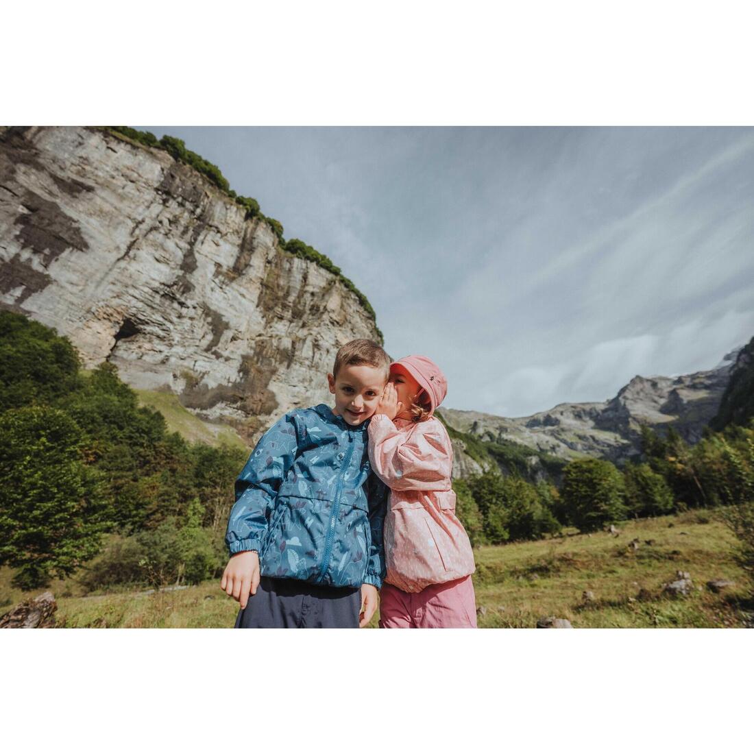 Veste de randonnée imperméable enfant 2-6 ans, MH500