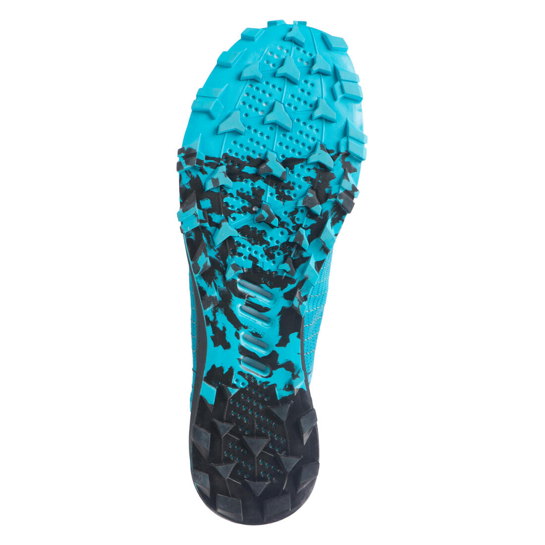 Chaussures de trail running pour homme race  light bleu ciel et noir