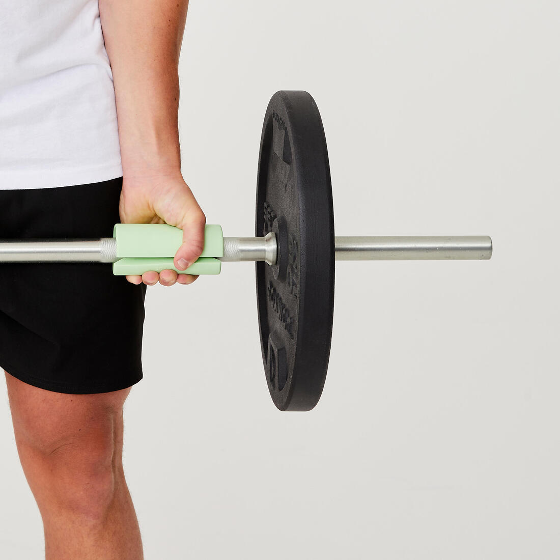 Fat grip de musculation, vert
