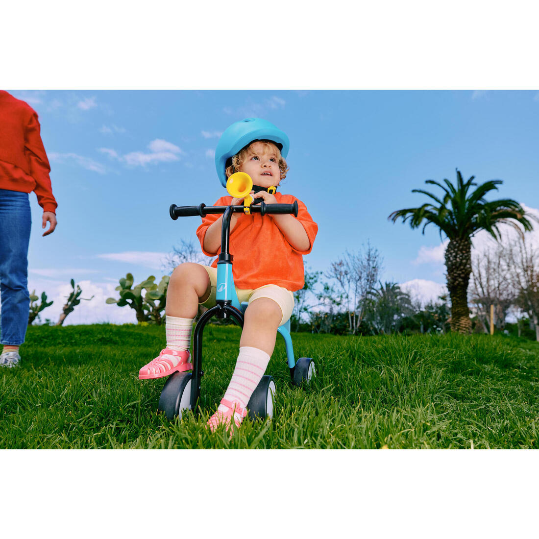 Casque velo enfant 47-55 cm, play 500