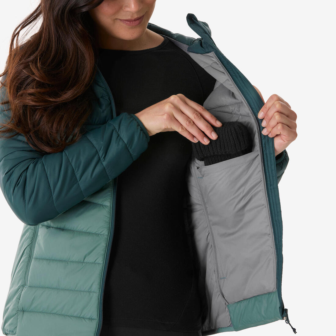 Doudoune chaude  -6° de randonnée femme, MH500