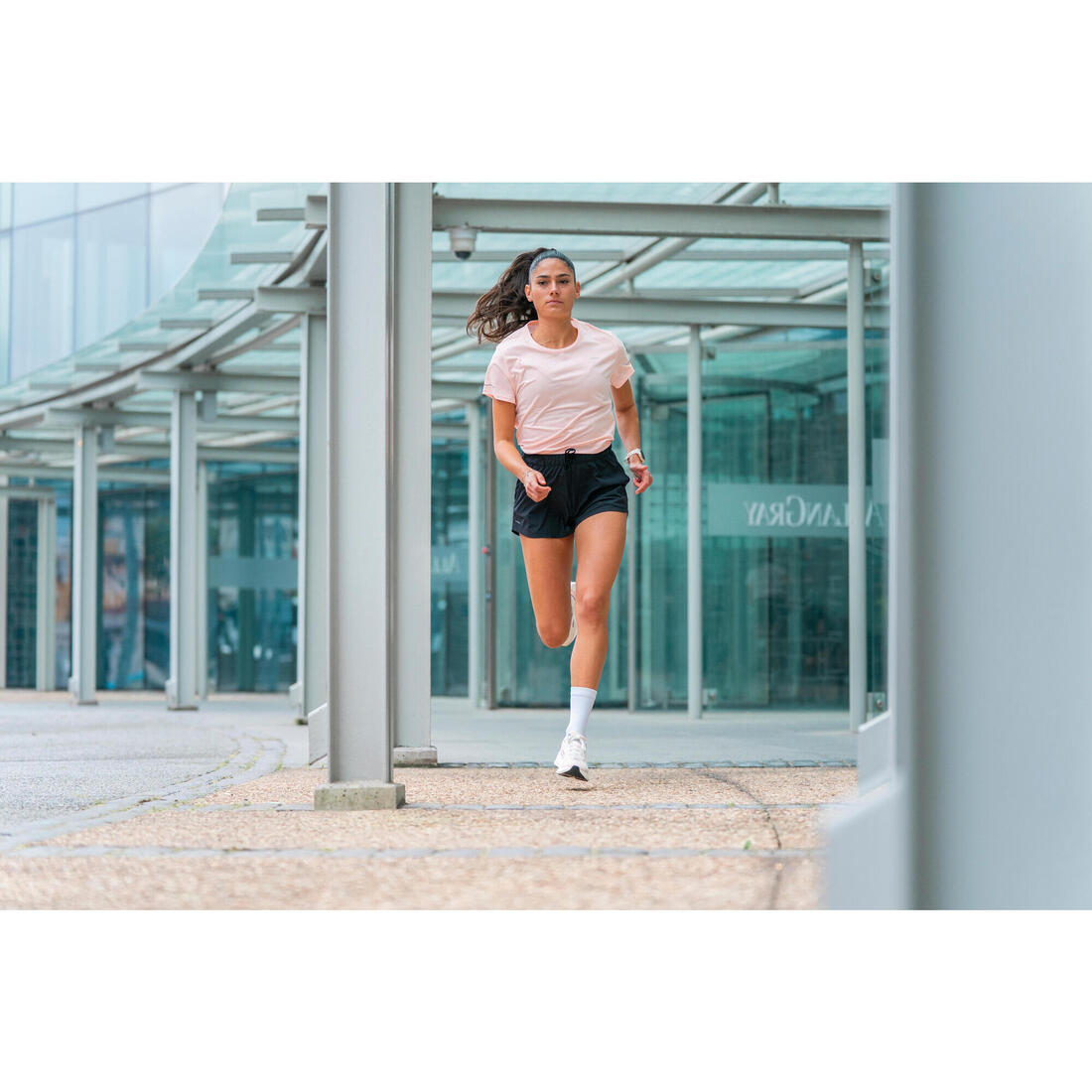 T-shirt running respirant femme - kiprun run 500 dry