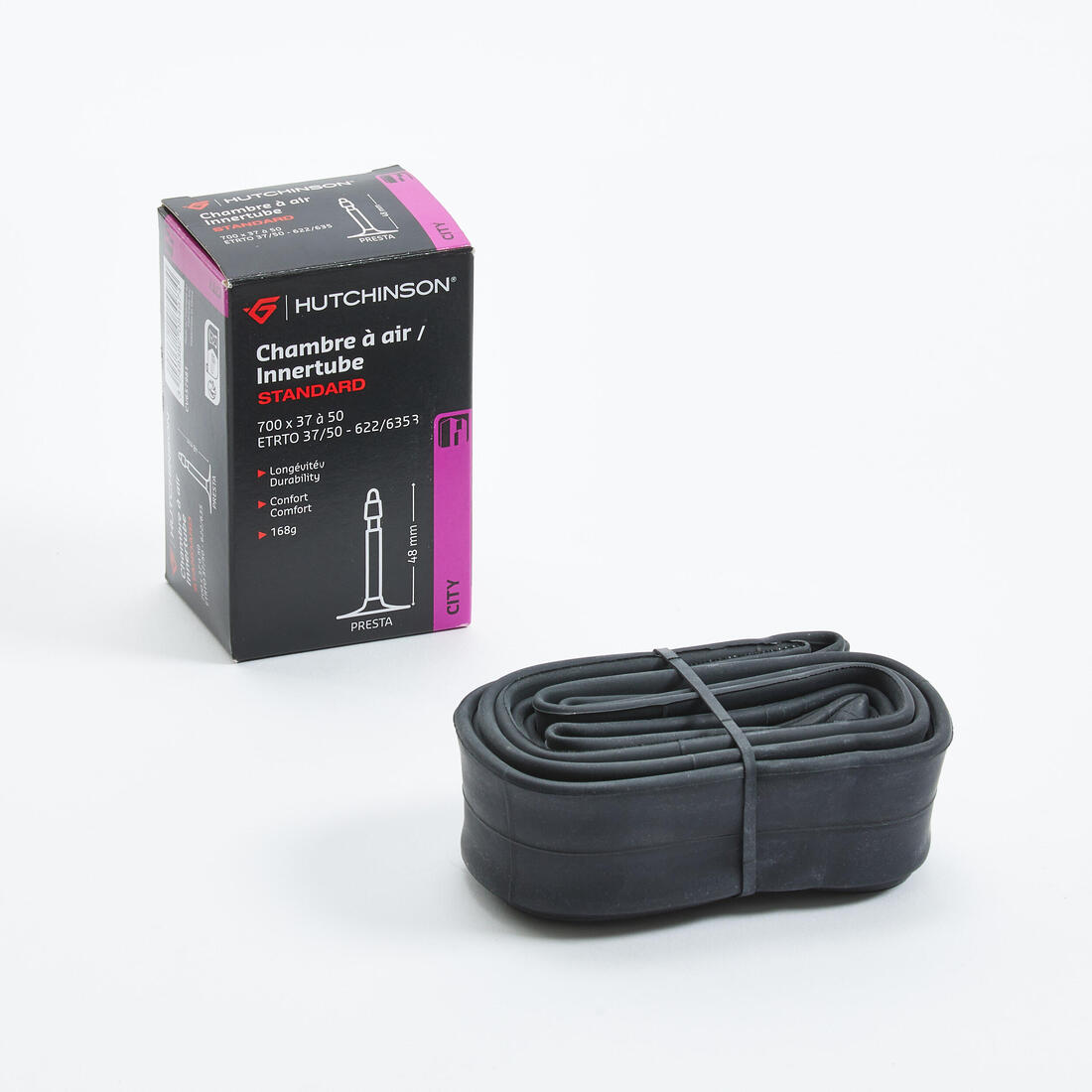 CHAMBRE A AIR 700x37-50 PRESTA 48MM HUTCHINSON