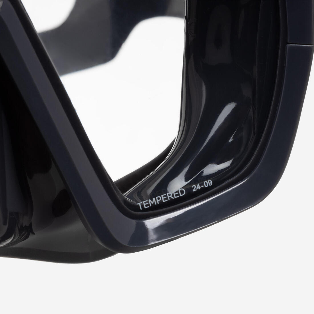 Masque de plongée anti buée, 100 Mono sangle silicone