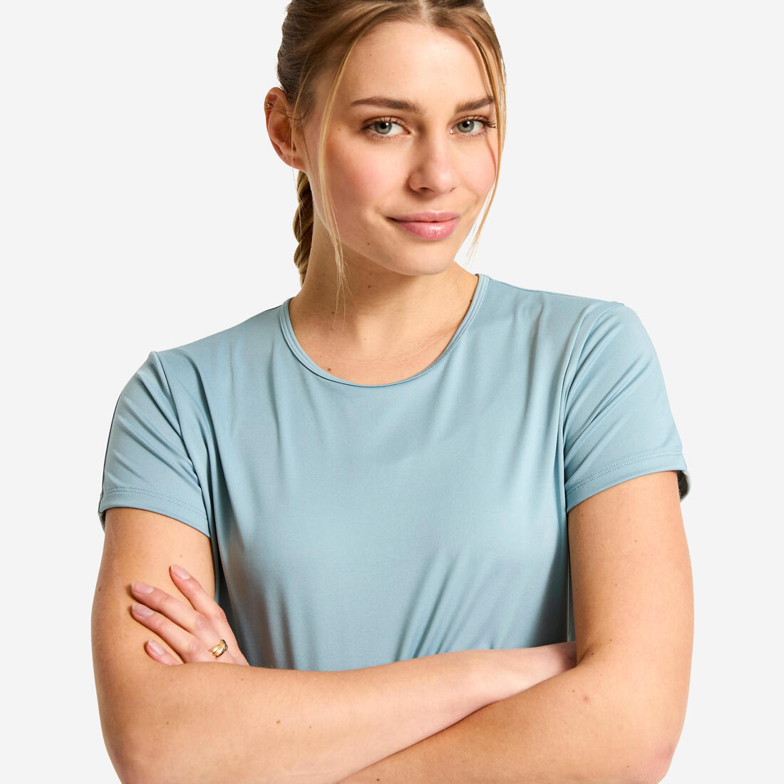 T-shirt manches courtes fitness cardio femme
