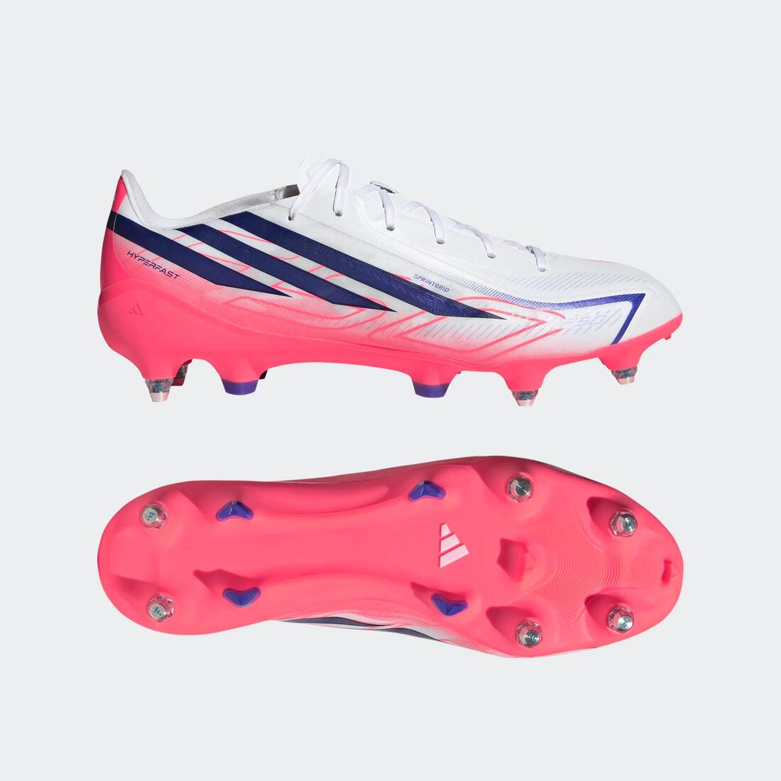 adidas F50 Hyperfast League SG chaussure Adulte Blanc/Violet