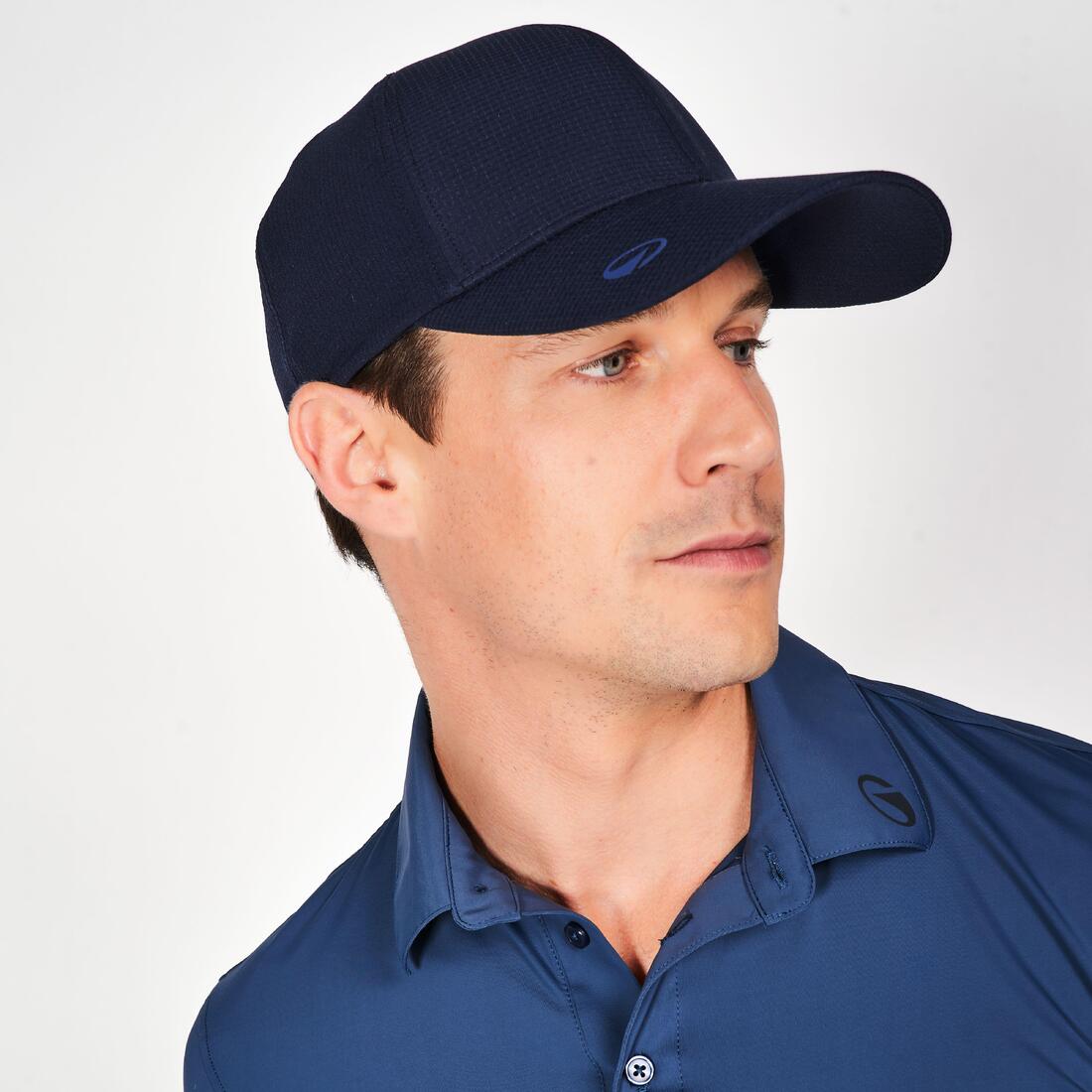 Casquette de golf marque-balle, noire