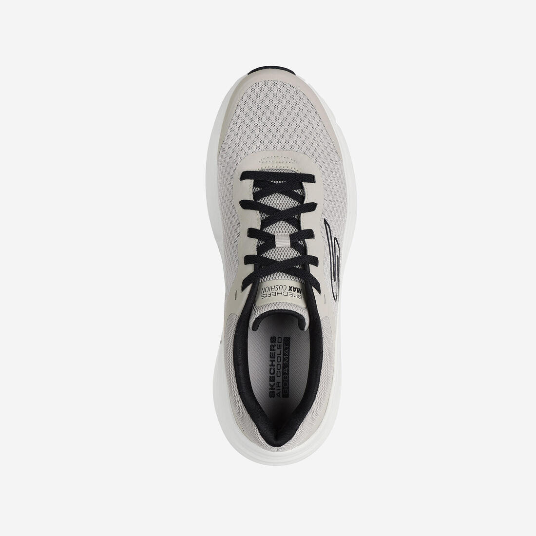 Basket Homme, Skechers Max cushioning, beige