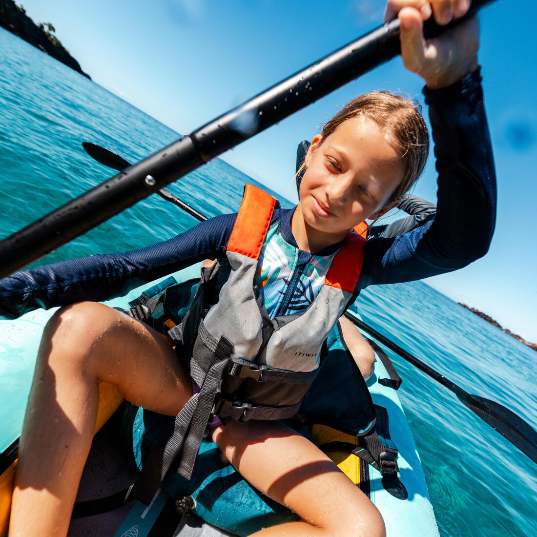 Gilet aide à la flottabilité 50n+ kayak stand up paddle dériveur