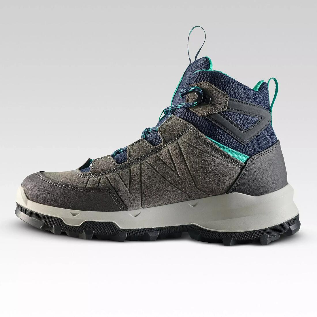 Chaussures hautes imperméables enfant de randonnée montagne - MH900 28-39