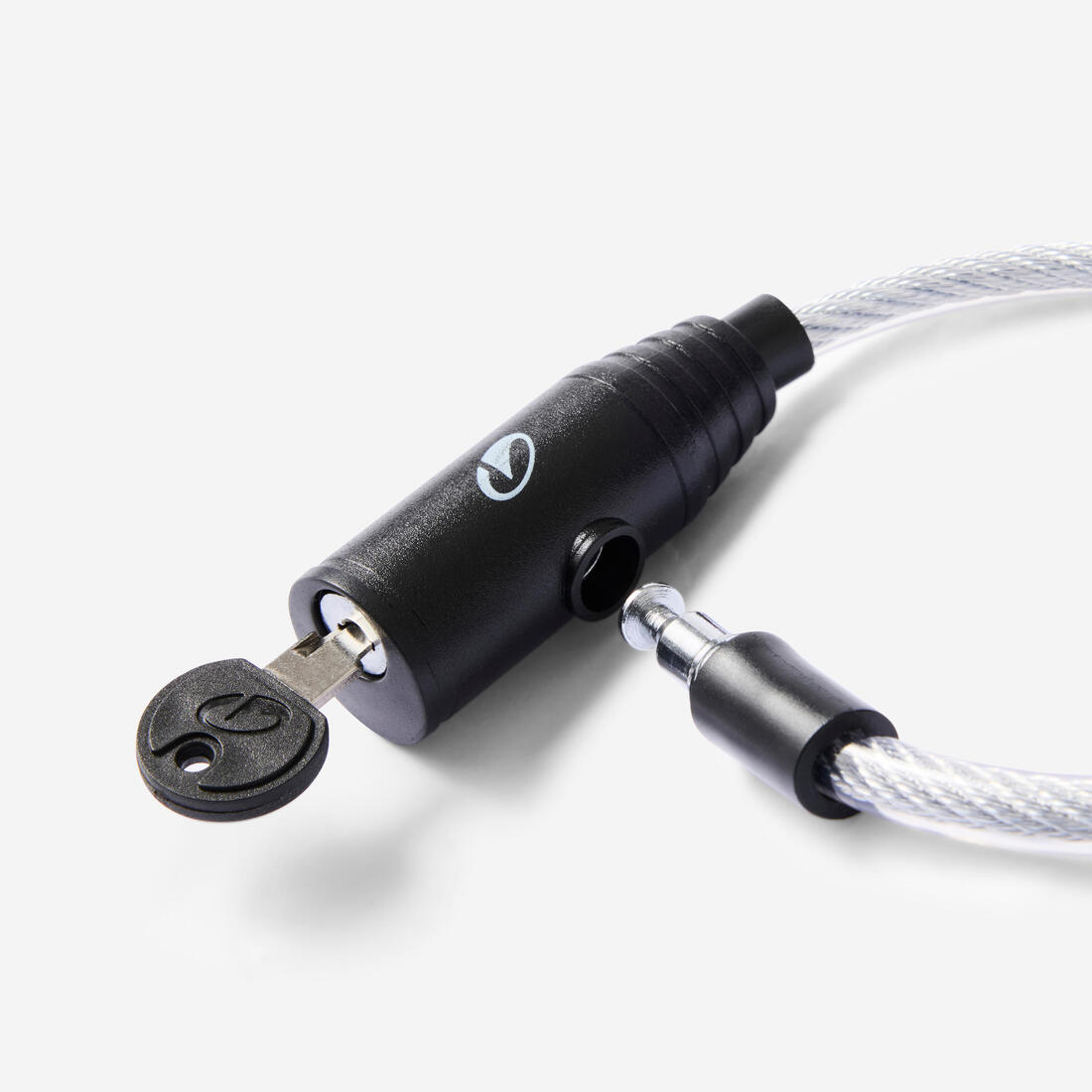 ANTIVOL ACCESSOIRES VELO A CLE 100 GRIS