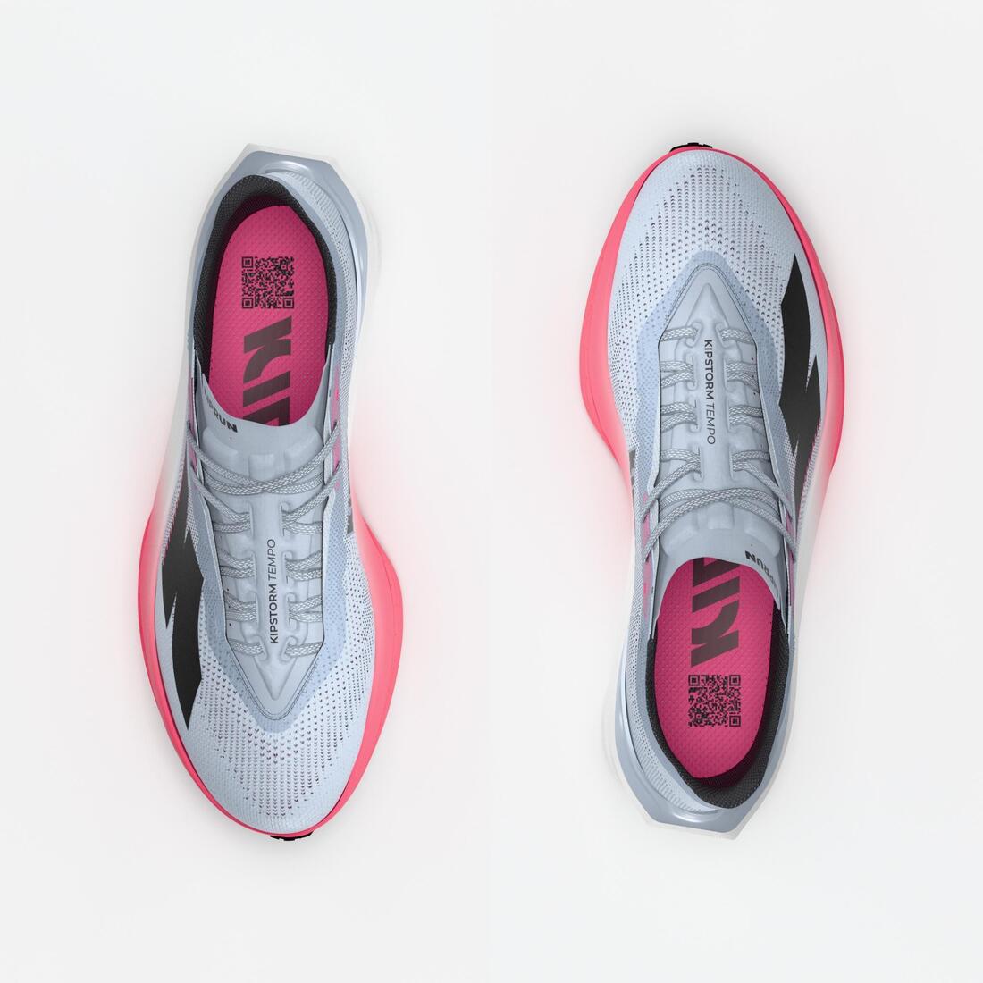 Chaussures de running route femme, Kiprun Kipstorm tempo