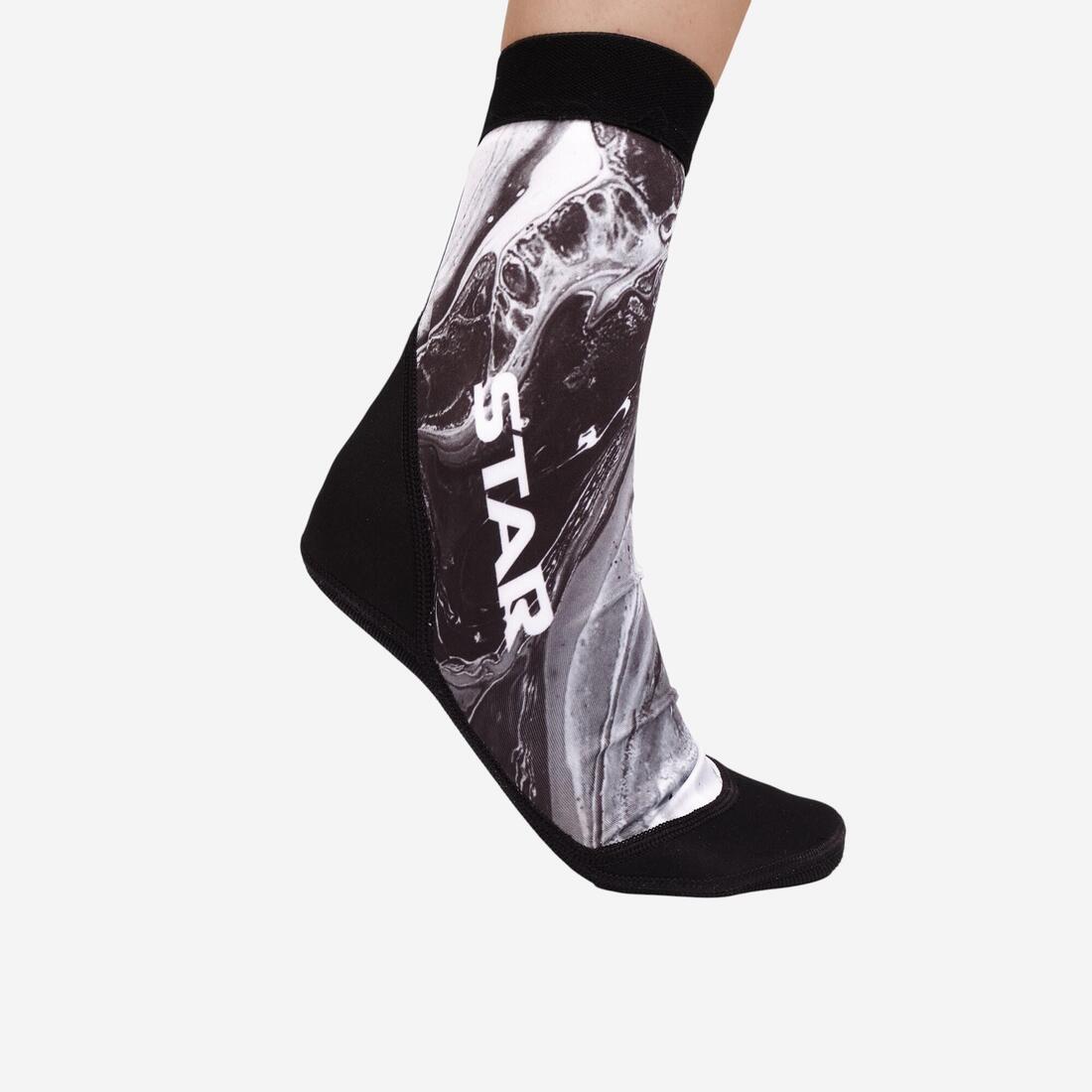 Chaussettes de beach volley Adulte - STAR by GL Sandsocks noir