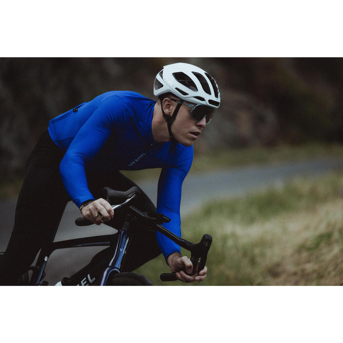 MAILLOT VELO ROUTE MANCHES LONGUES MI-SAISON Unisex -RACER 2