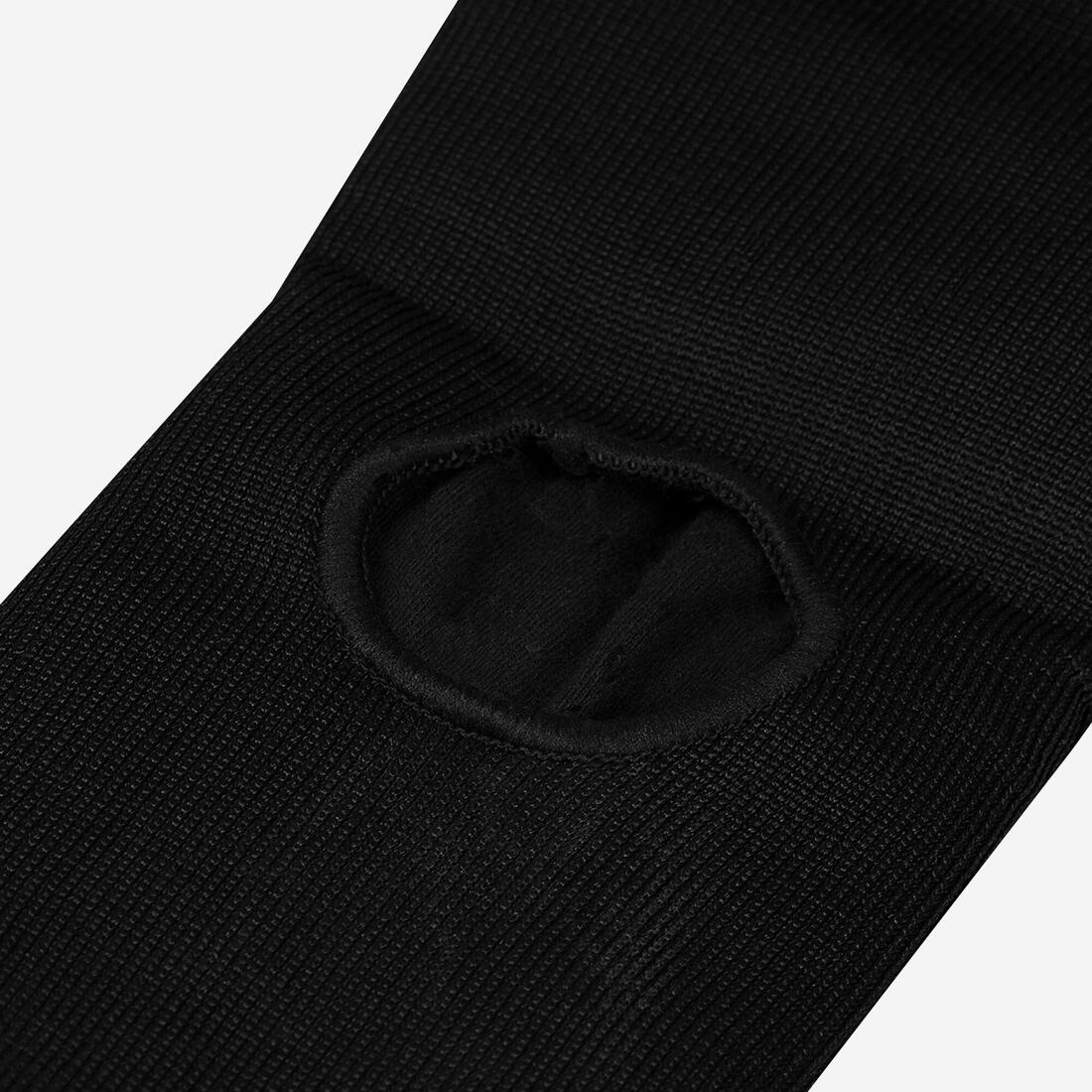 PROTÈGE-TIBIA + PIED NOIR CHAUSSETTE