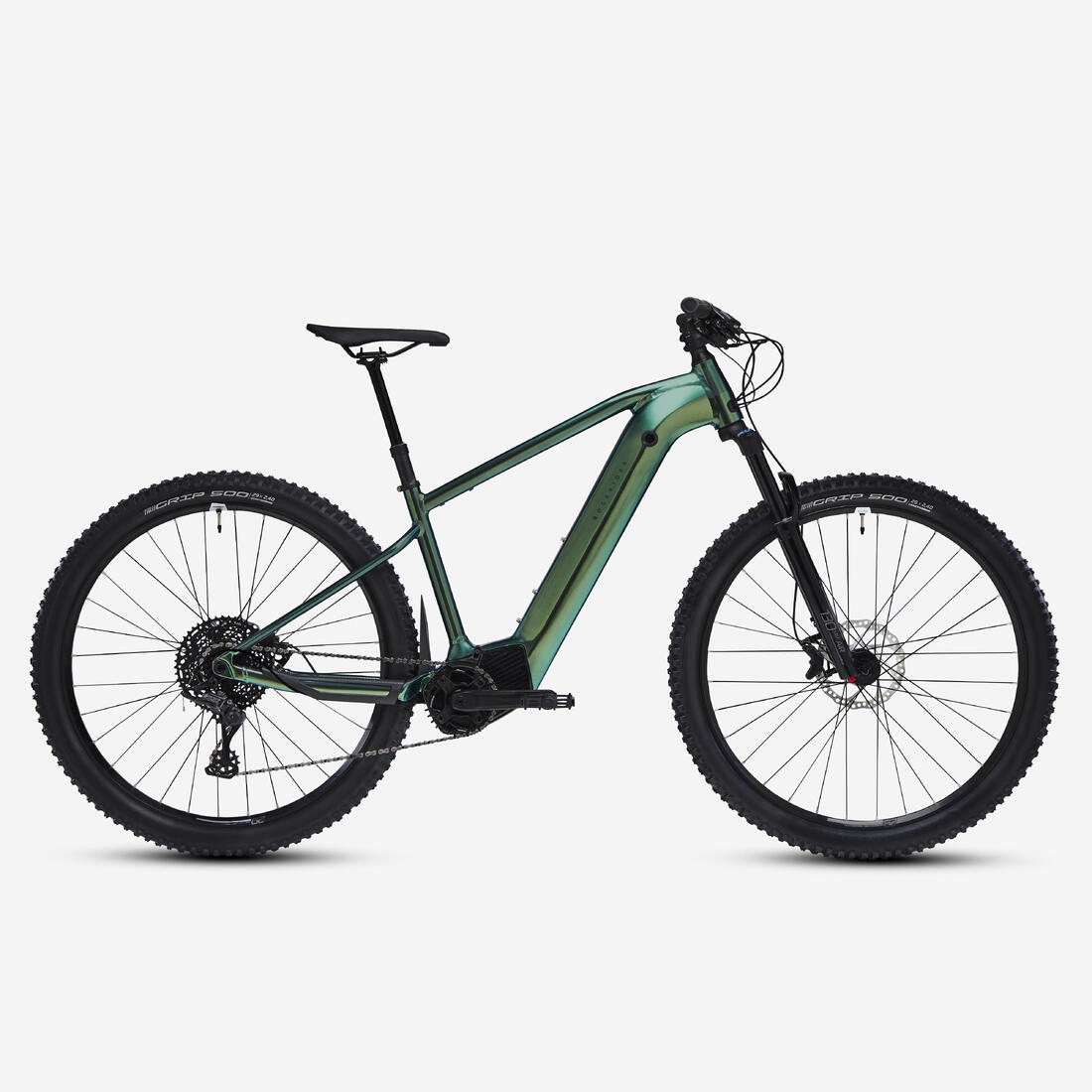 Vélo vtt électrique semi rigide 29" - e-expl 700 vert bouteille