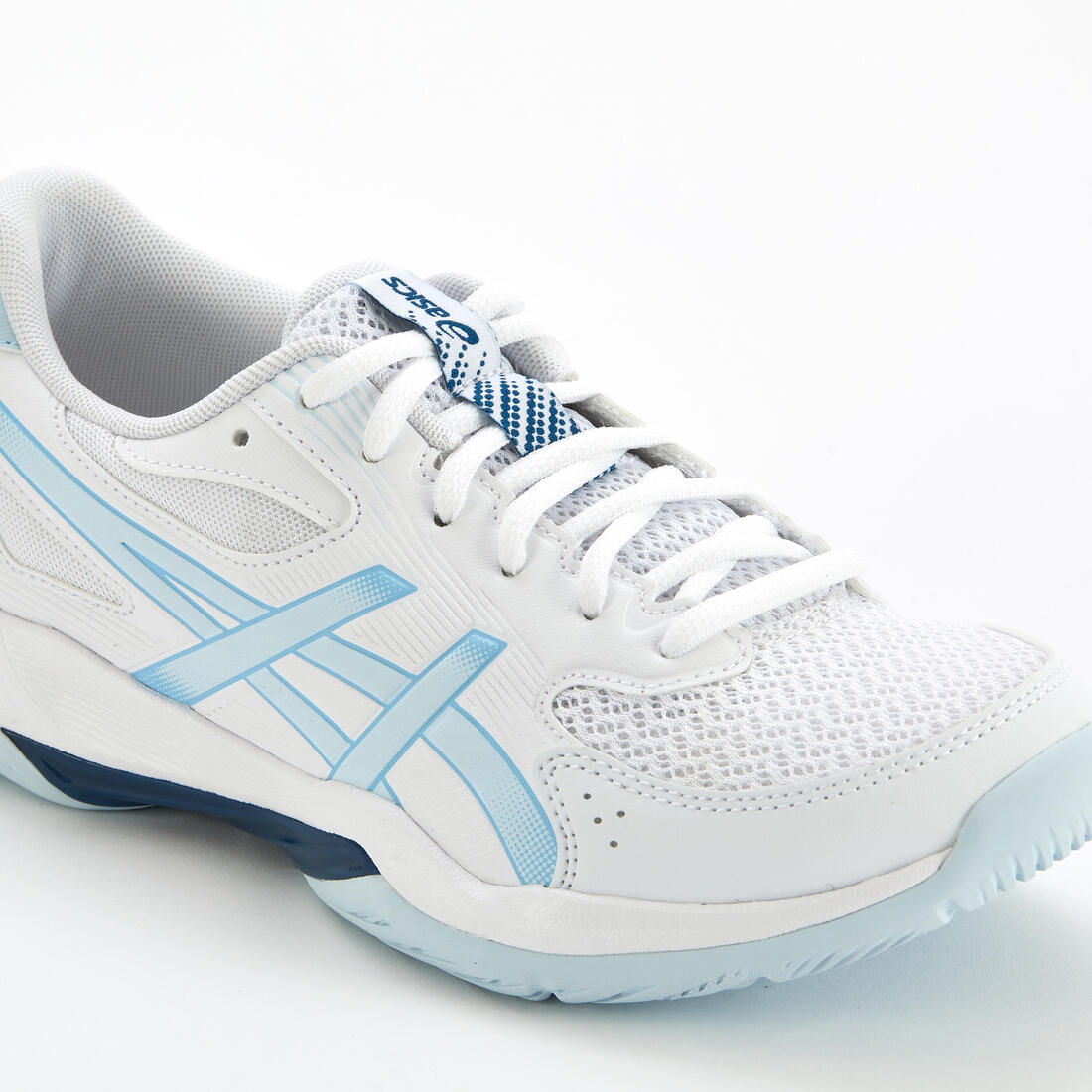 Chaussures pour Sport d'intérieur Femme, Gel Rocket 12 bleu blanc