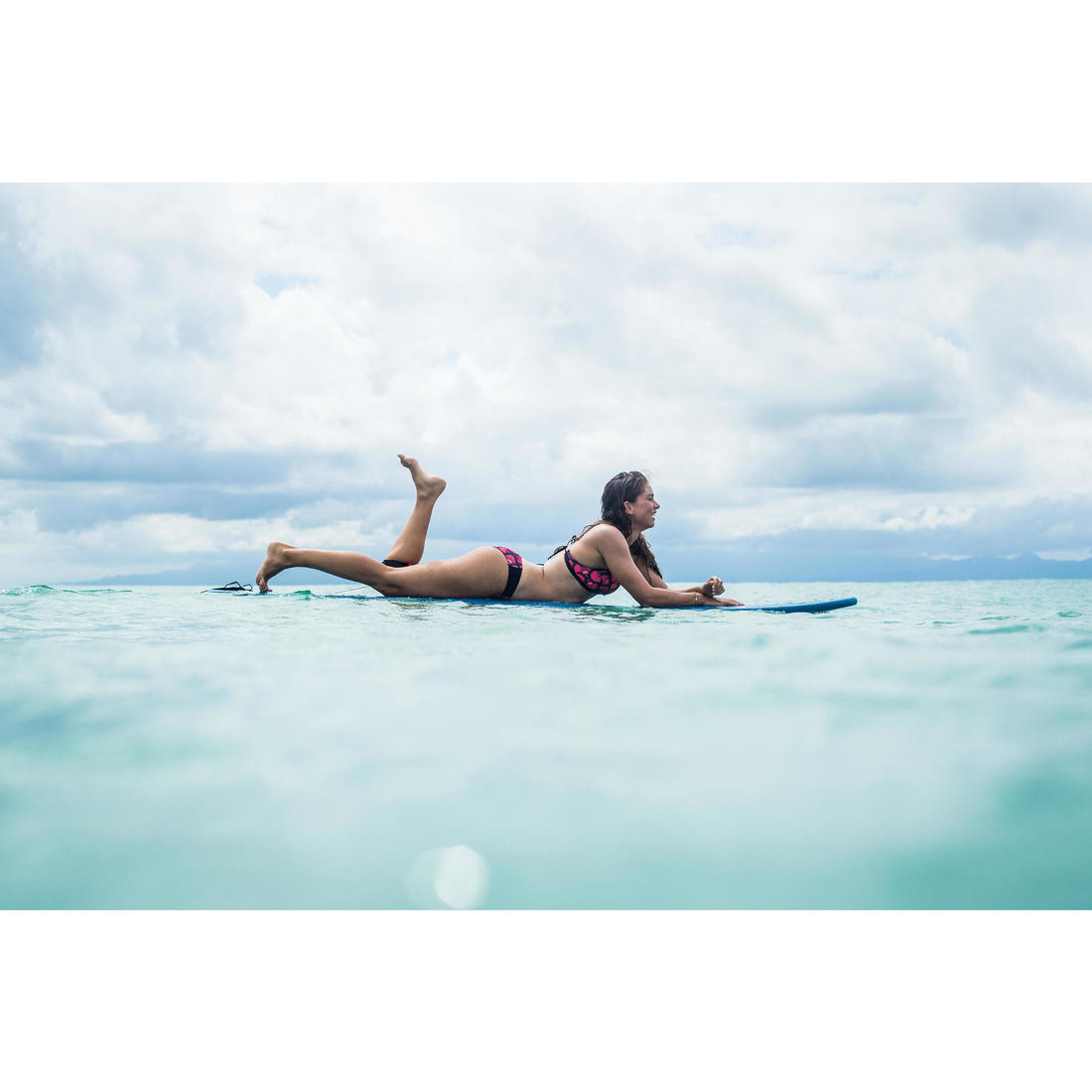 Haut de maillot de bain femme brassière de surf dos dégagé ANDREA KOGA MALDIVES