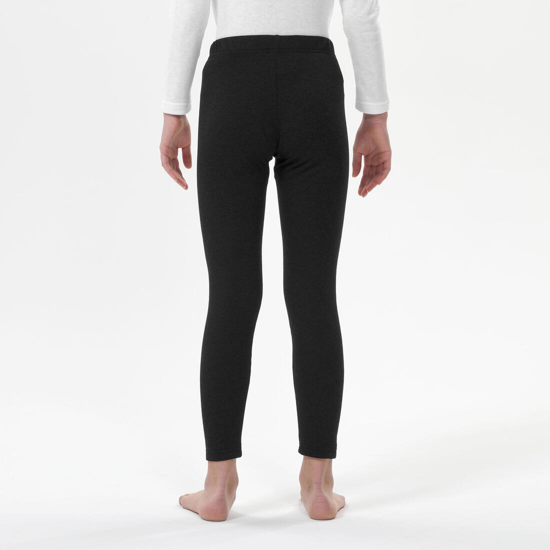 Sous-vêtement pantalon thermique de ski enfant - BL100 bas - noir