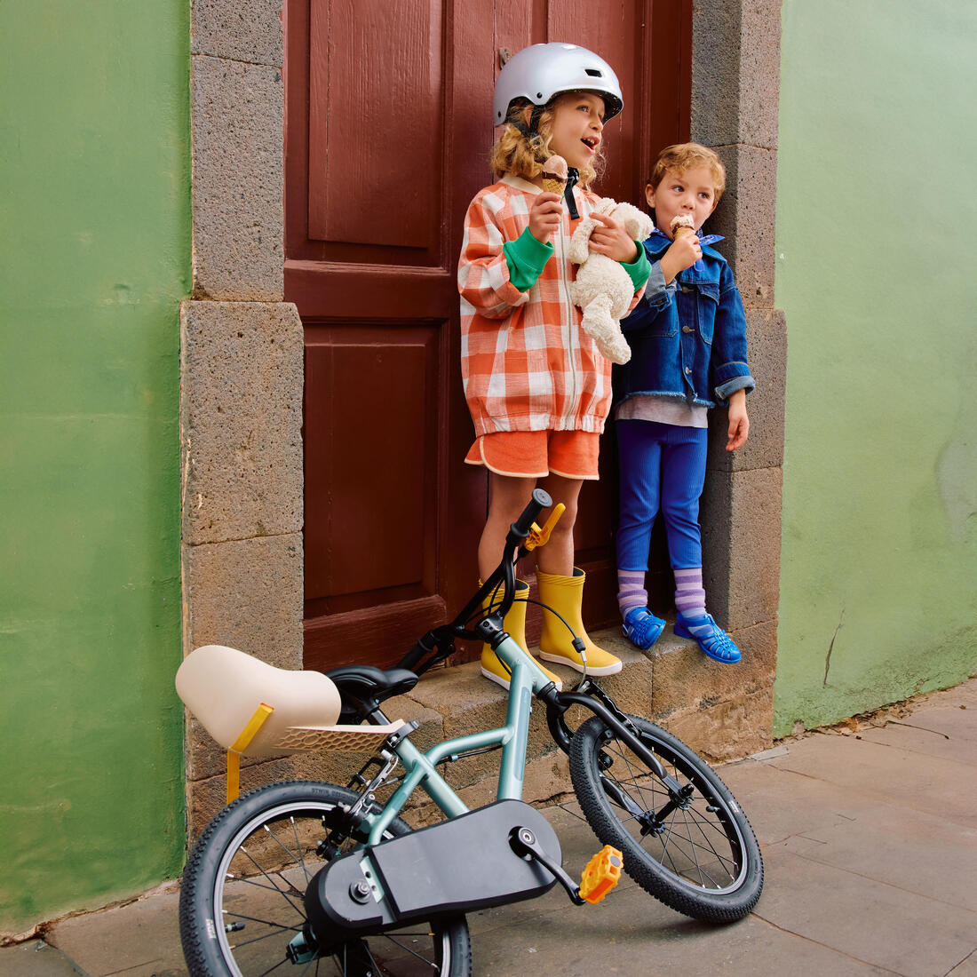 Vélo enfant 16 pouces 4-6 ans, DISCOVER 900