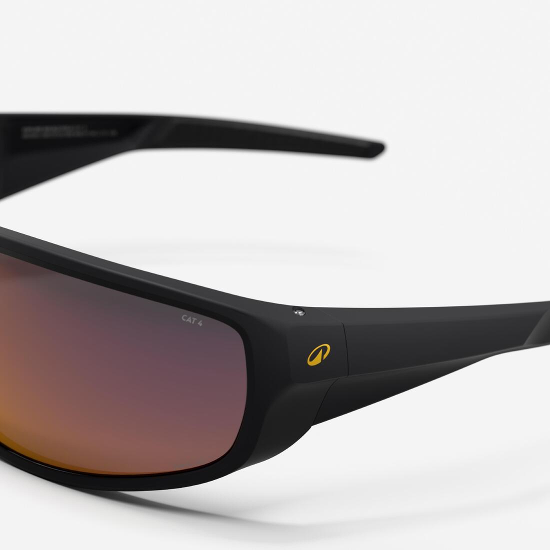 Lunettes de soleil sport polarisées HD catégorie 4, Explore 500 BLD