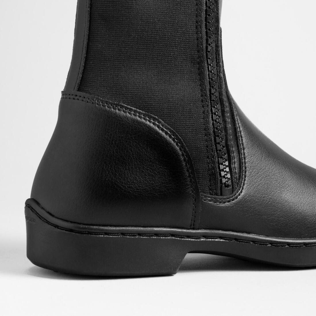 Bottes équitation adulte 500 synthétique