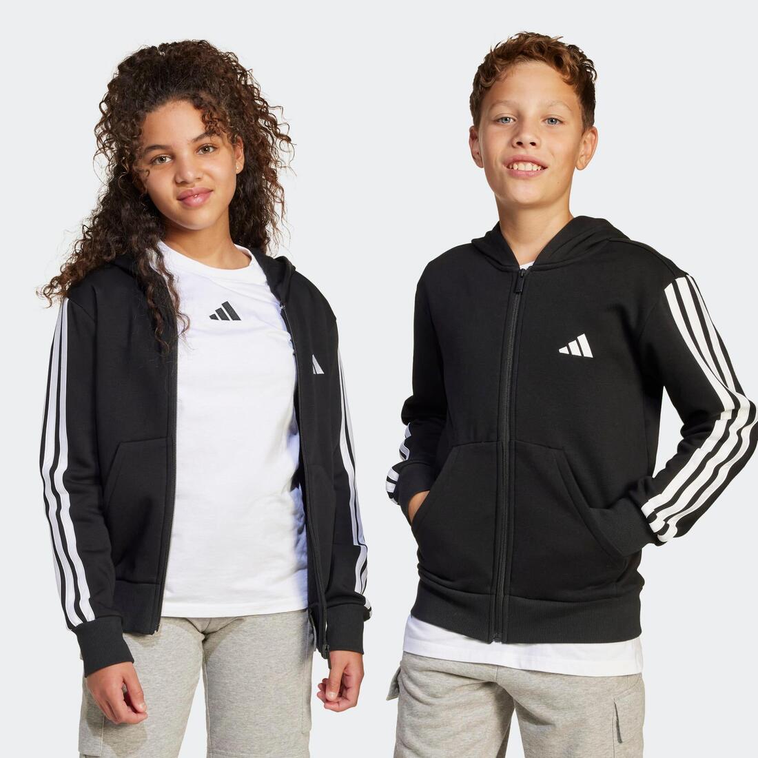 Veste à capuche enfant, noire
