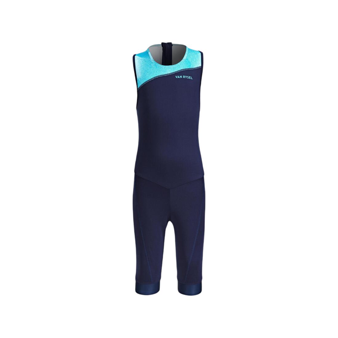 COMBINAISON TRIATHLON TRIFONCTION ENFANT GARÇON FILLE BLEUE MARINE/CIEL – Default