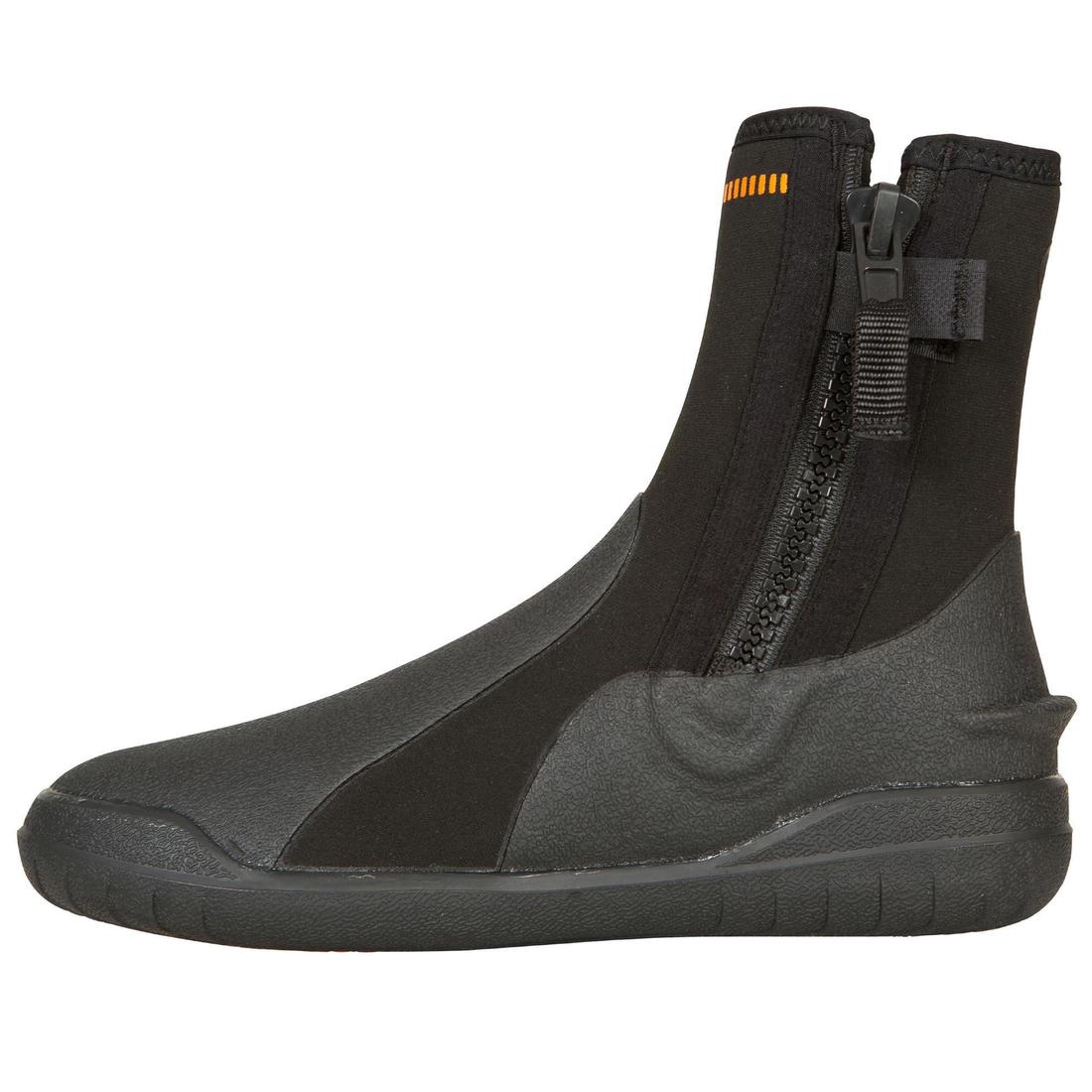 Bottillons plongée néoprène 5mm - noir