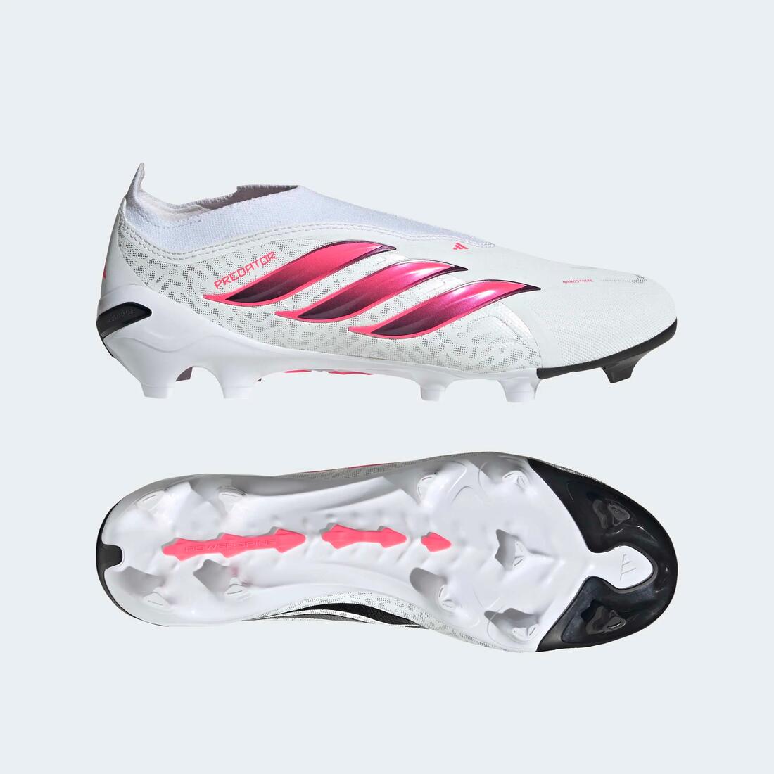 adidas Predator League sans lacets FT/FG chaussure Adulte Blanc/Violet