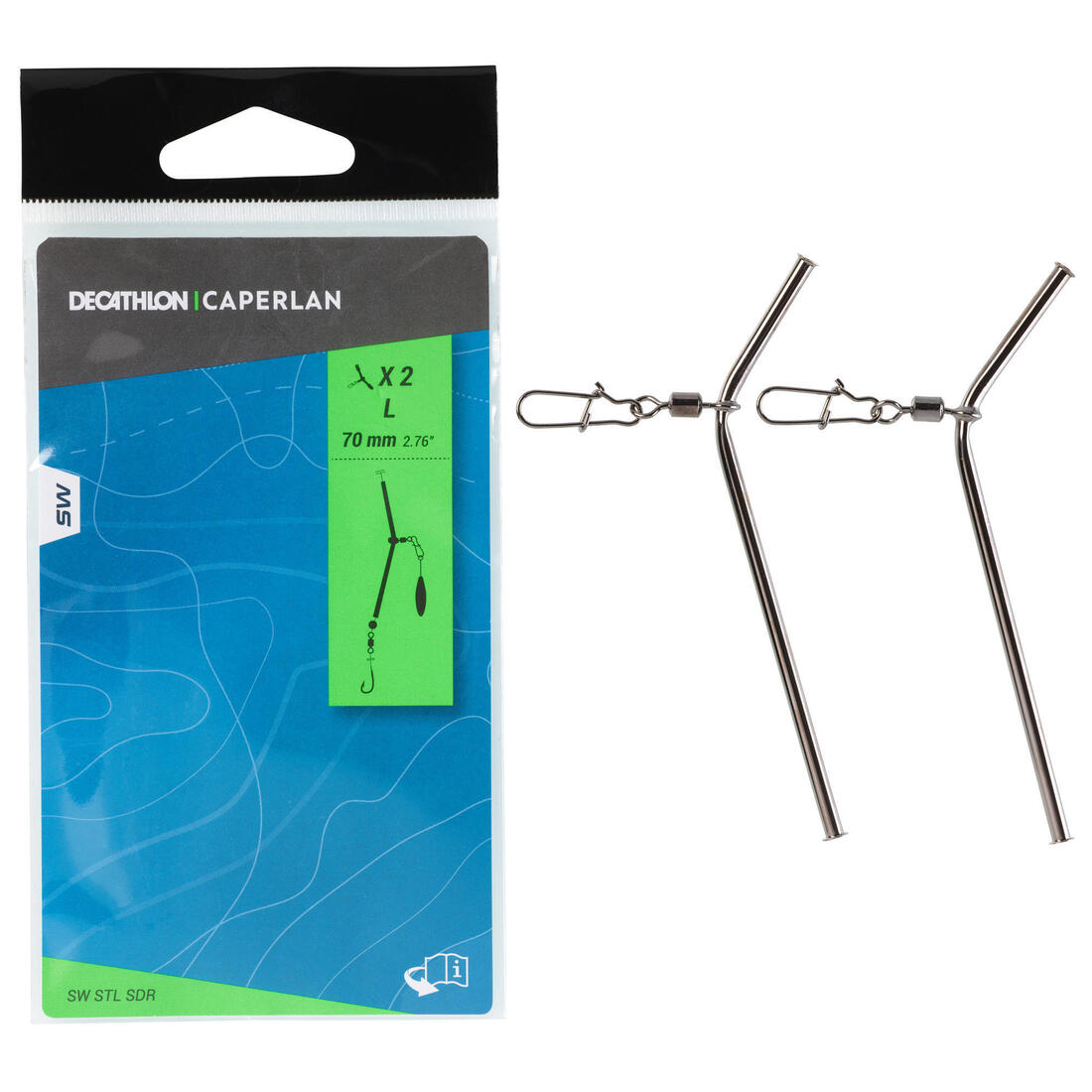 Anti tangle Acier M en surfcasting
