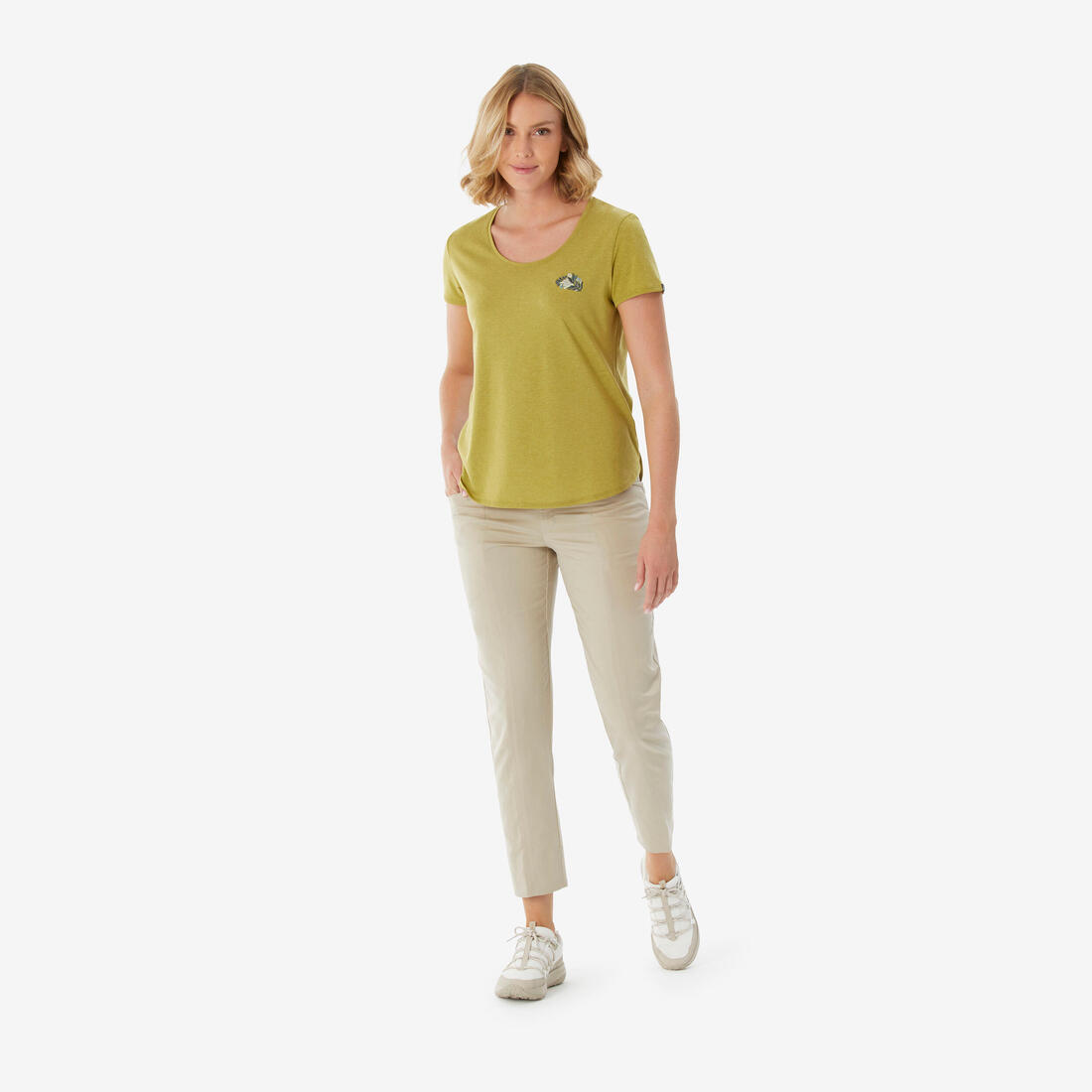 T-shirt de randonnée femme, NH500