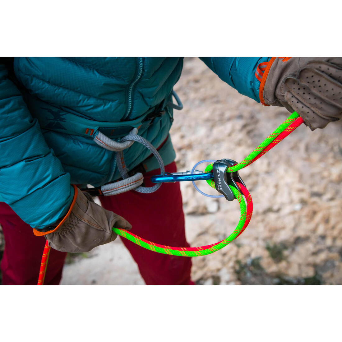 HARNAIS ESCALADE ET ALPINISME - VERTIKA FEMME TURQUOISE