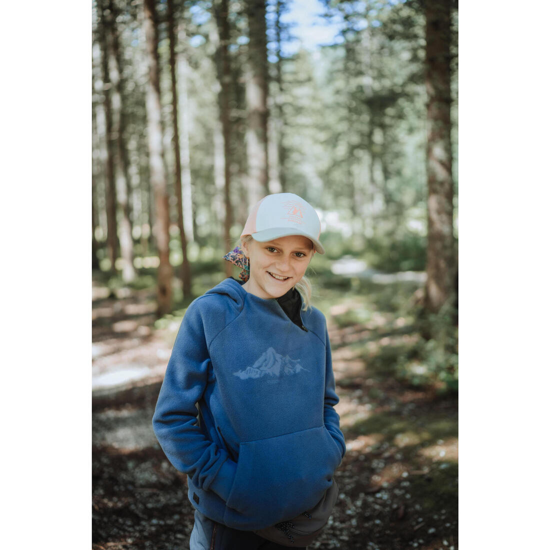 Casquette enfant 7-15 ans, MH100 noire