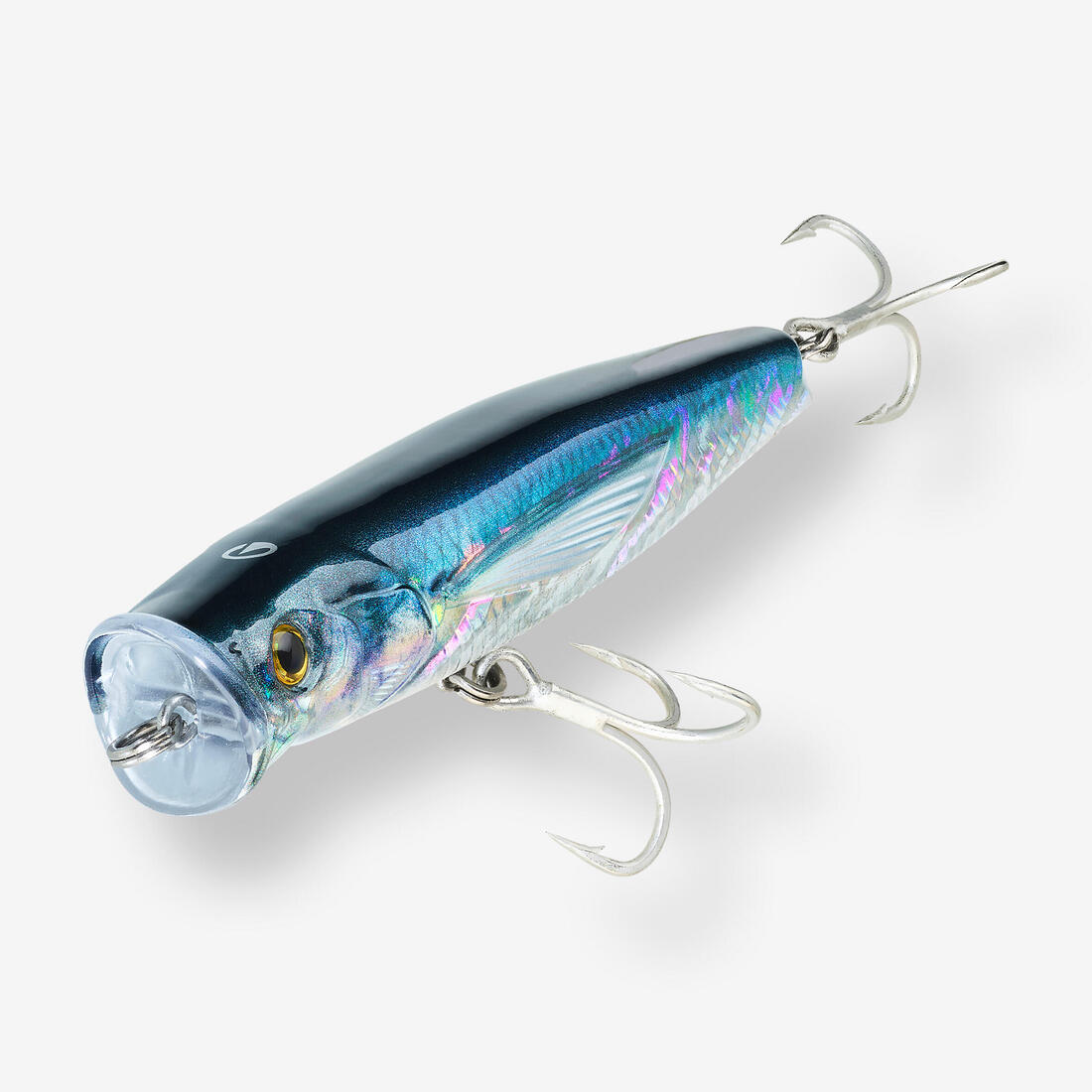 Leurre de surface Popper pêche en mer EXOFLY POP 12cm