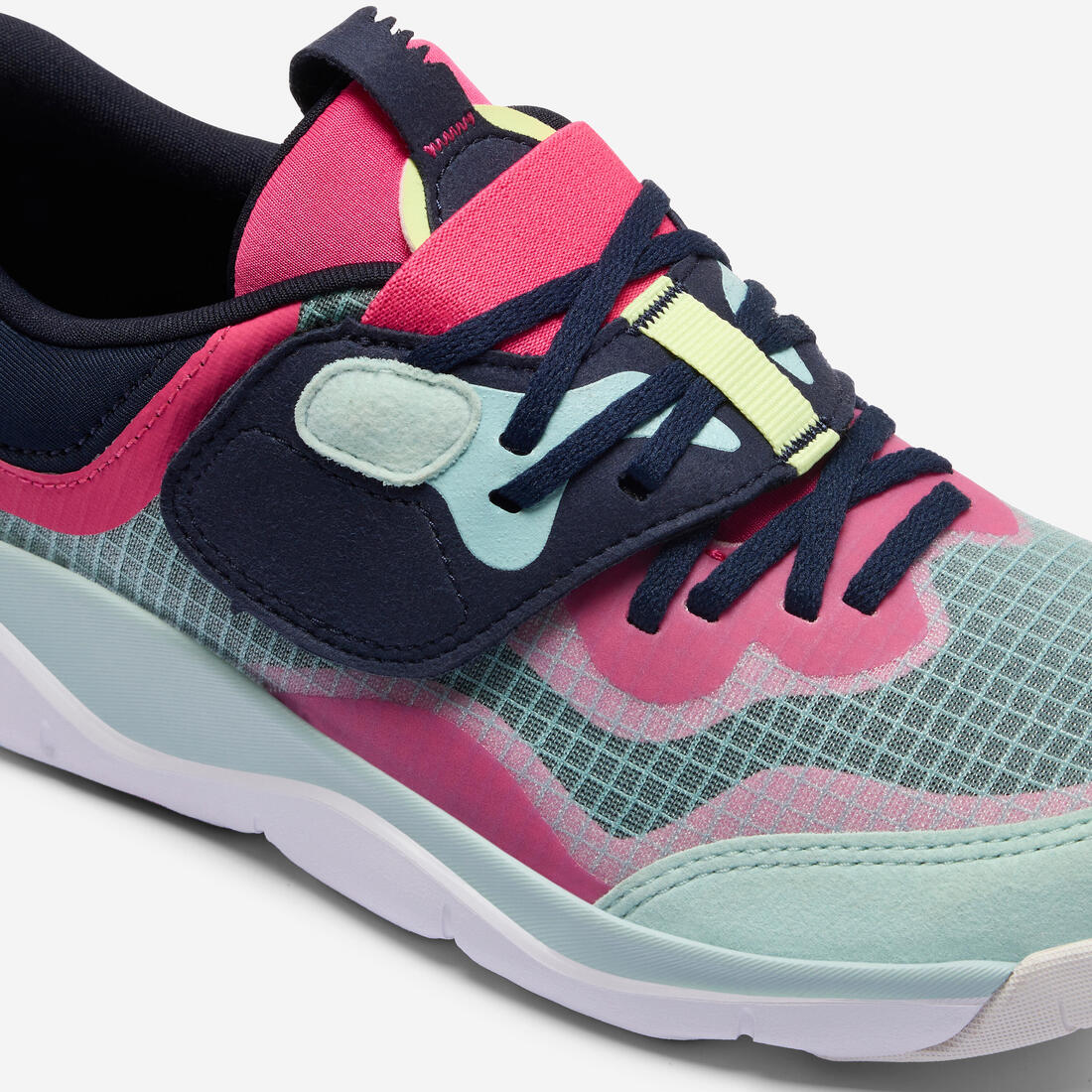 Chaussures de sport à scratch faciles à enfiler enfant,Playful City multicoclore