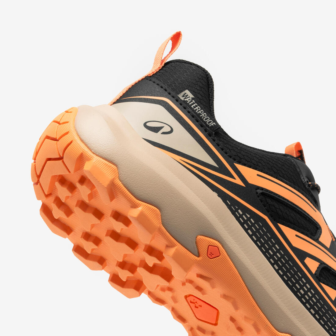 Chaussures de randonnée imperméables enfant du 35 au 38, Crossrock lacets