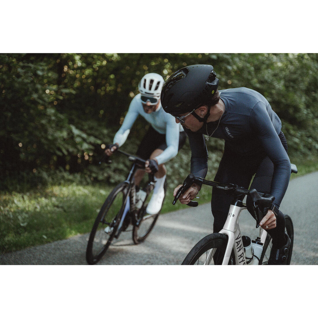 MAILLOT VELO ROUTE MANCHES LONGUES MI-SAISON Unisex -RACER 2