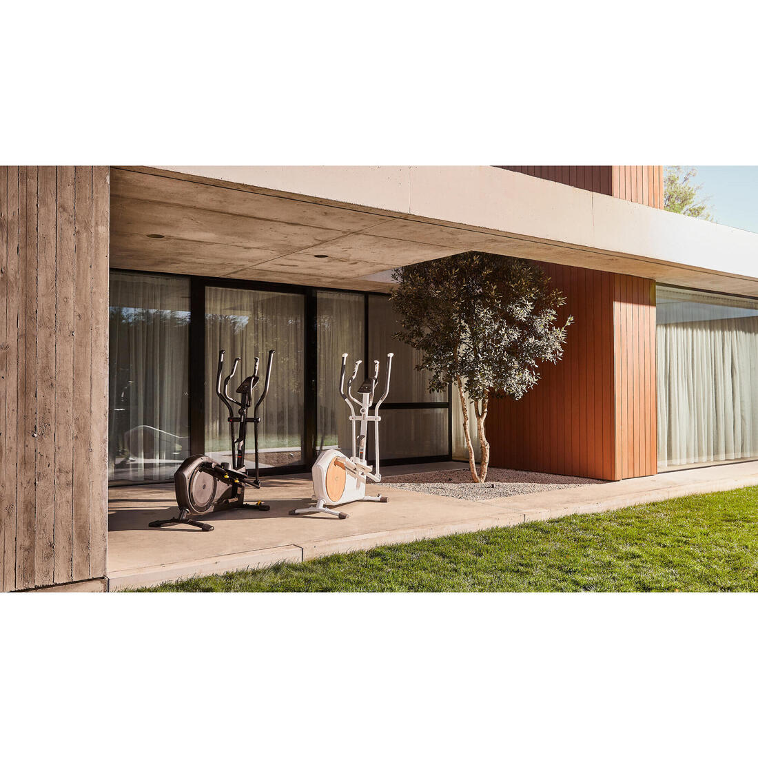 Vélo elliptique  auto-alimenté et connecté, El 540