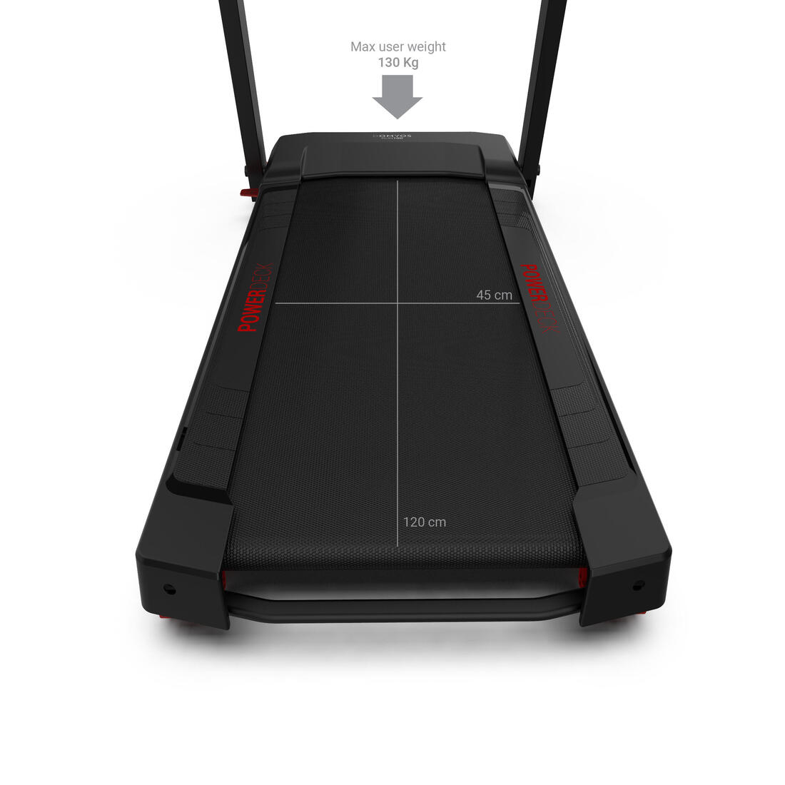Tapis de course run100e, compact et connecté, 14 km/h, 45x120 cm