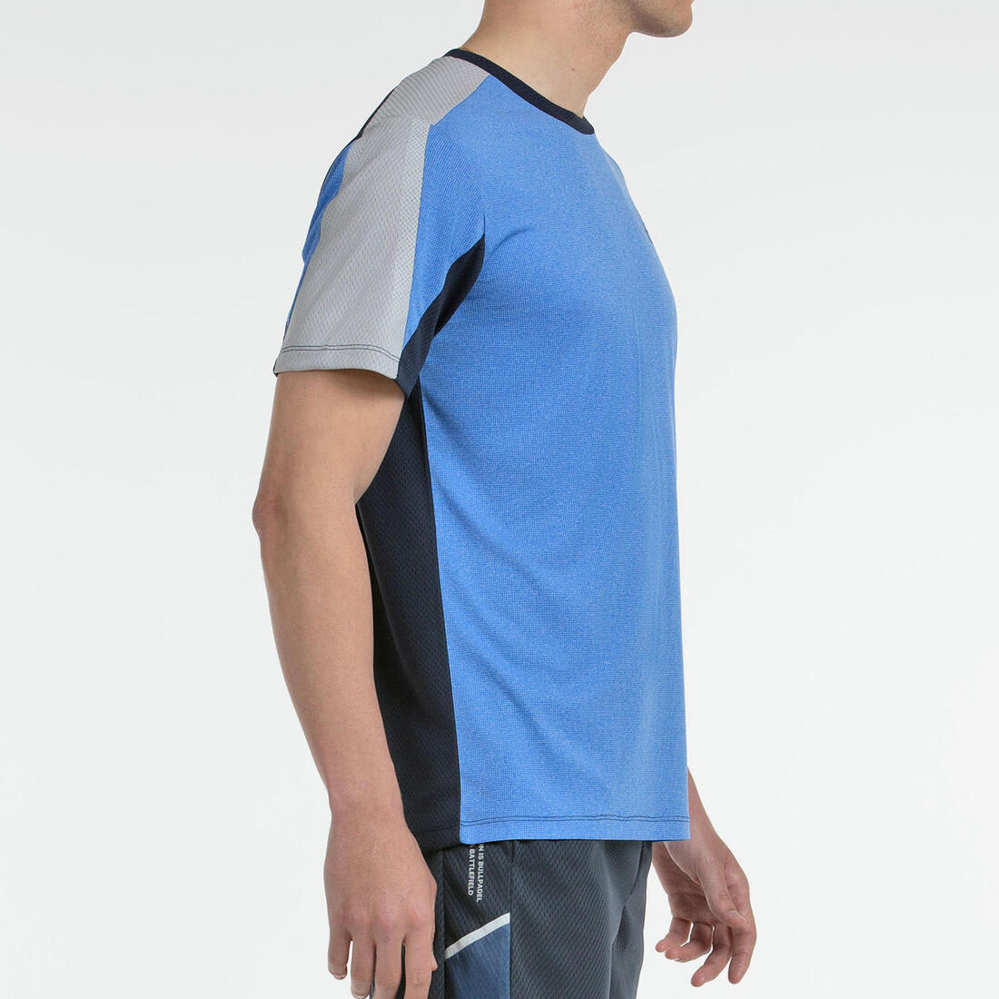 T-shirt padel manches courtes - Bullpadel Brego Bleu