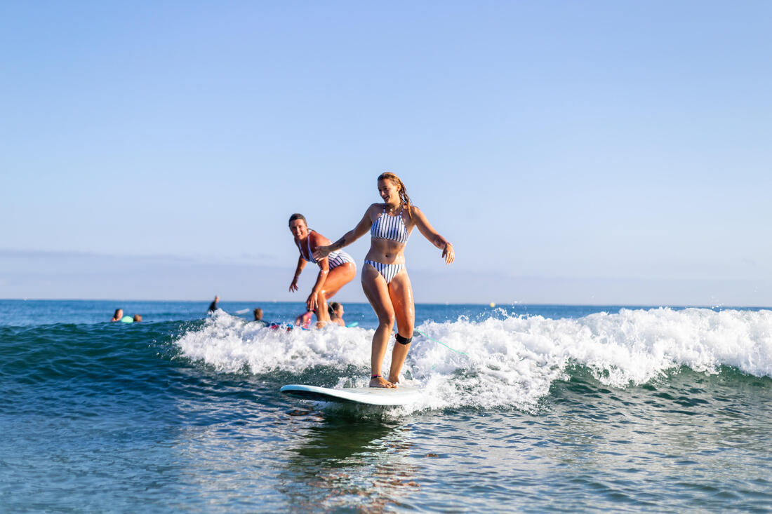 Haut de maillot de bain femme brassière de surf dos dégagé ANDREA SUPAI DIVA