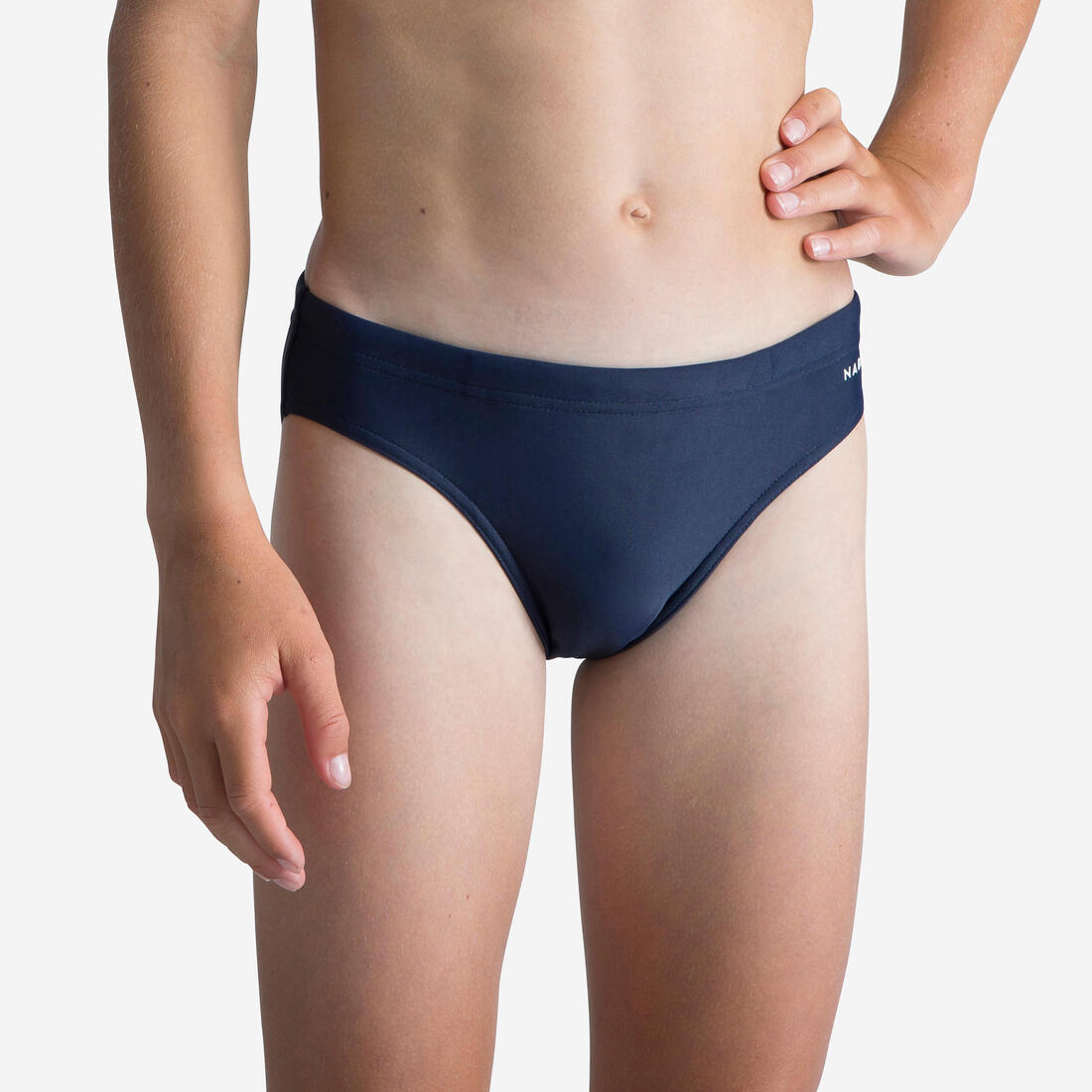 Maillot De Bain Natation Garçon - Slip 100 Basic - Bleu Marine – bleu marine